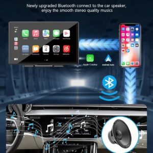 LAMTTO RC07 - Pantalla Táctil 9” para CarPlay y Android Auto